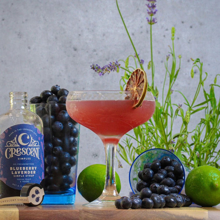 Blueberry Lavender Simple Syrup - FJORD AND FABLE