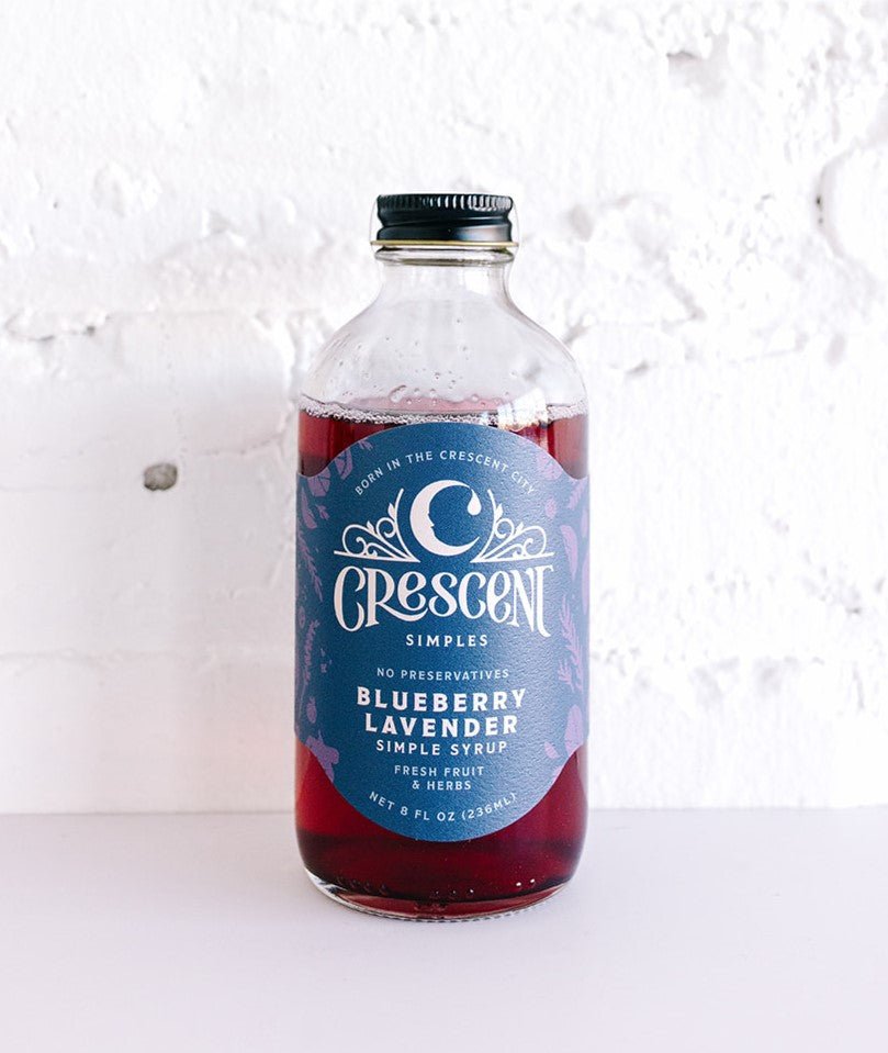 Blueberry Lavender Simple Syrup - FJORD AND FABLE