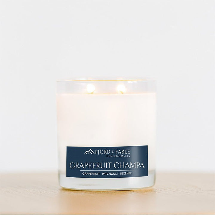 Grapefruit Champa Candle (Outlet) - FJORD AND FABLE