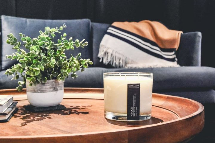 Grapefruit Champa Giant Candle (Outlet) - FJORD AND FABLE