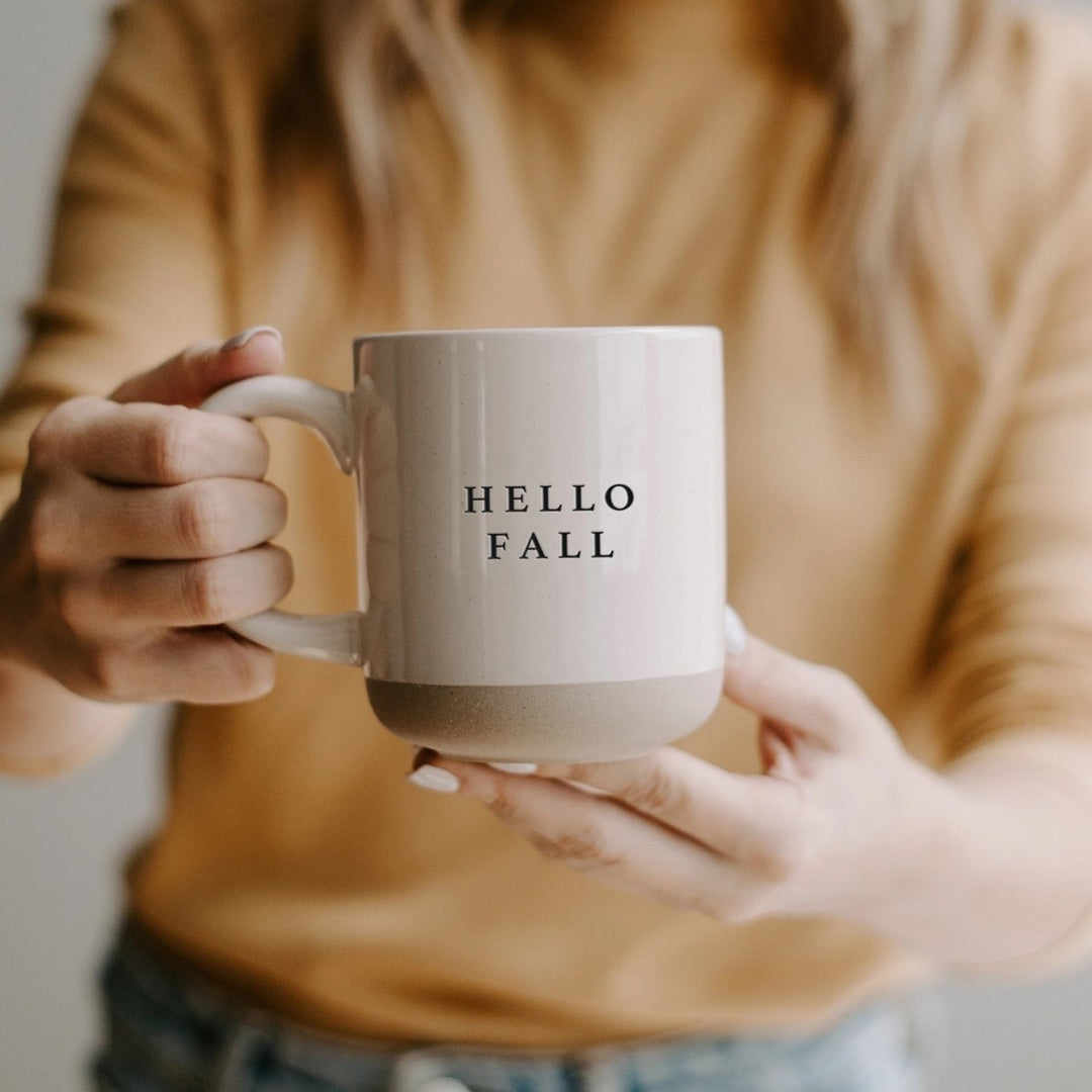 Hello Fall Stoneware Mug - FJORD AND FABLE