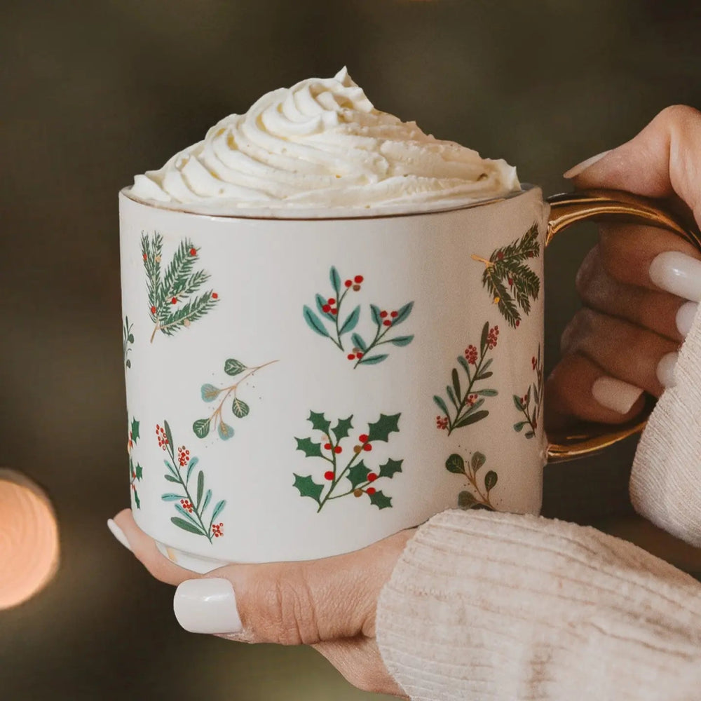 Holiday Greenery Mug - FJORD AND FABLE