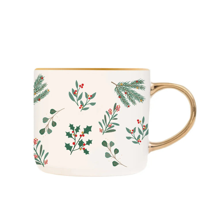 Holiday Greenery Mug - FJORD AND FABLE