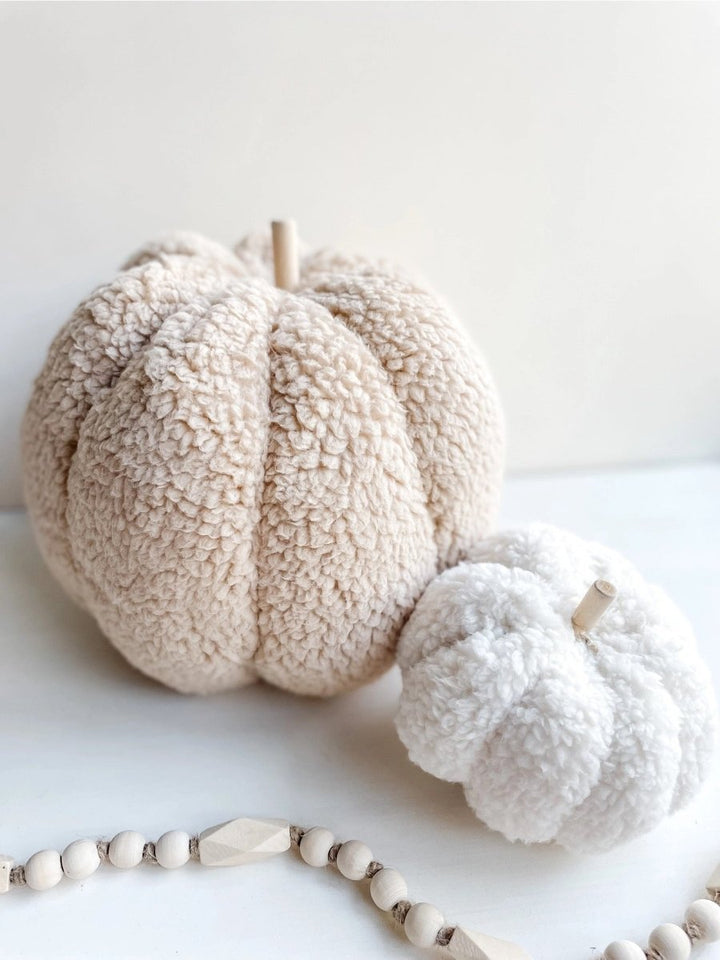 Plush Sherpa Pumpkin - FJORD AND FABLE